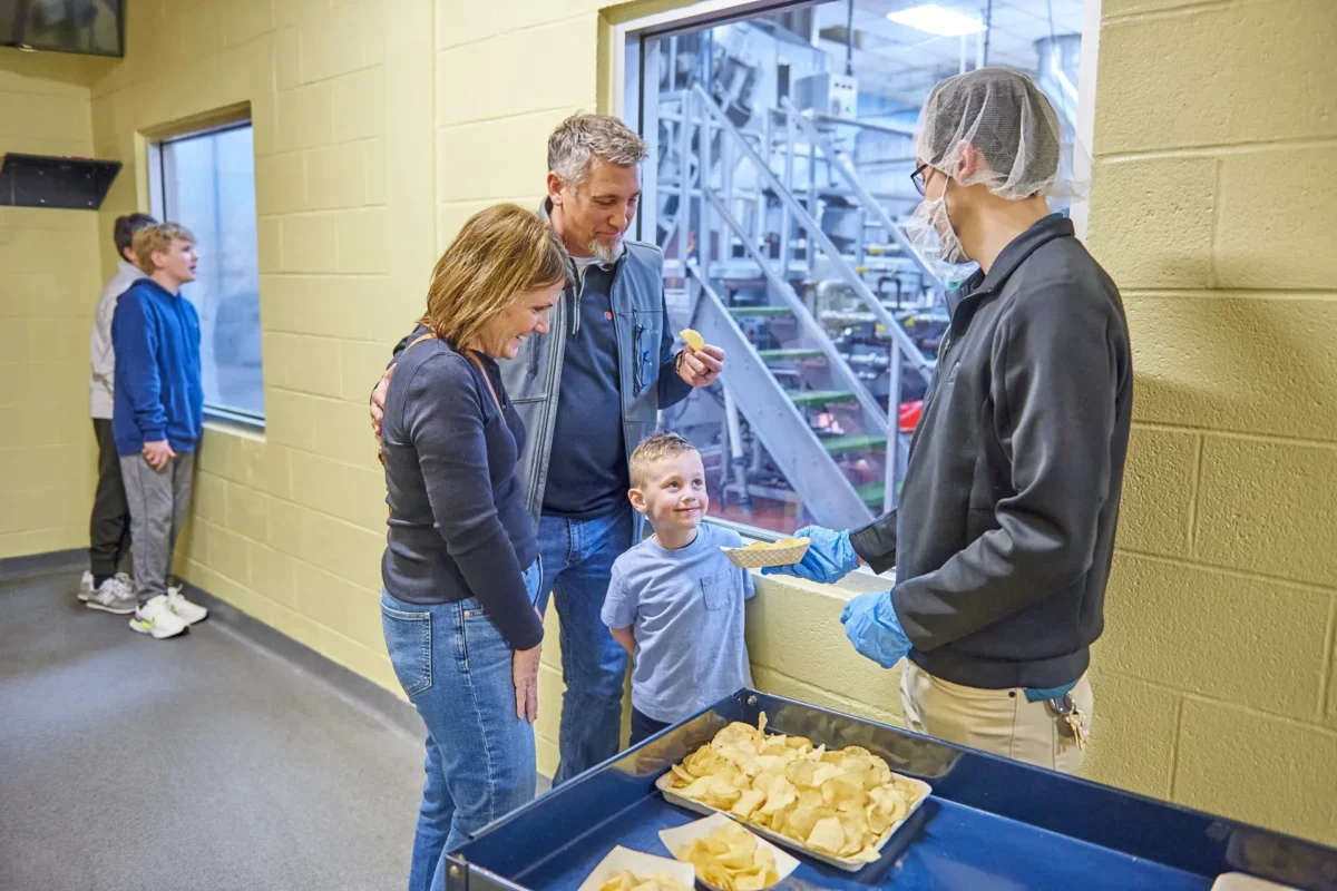 Herr's Snack Factory tour